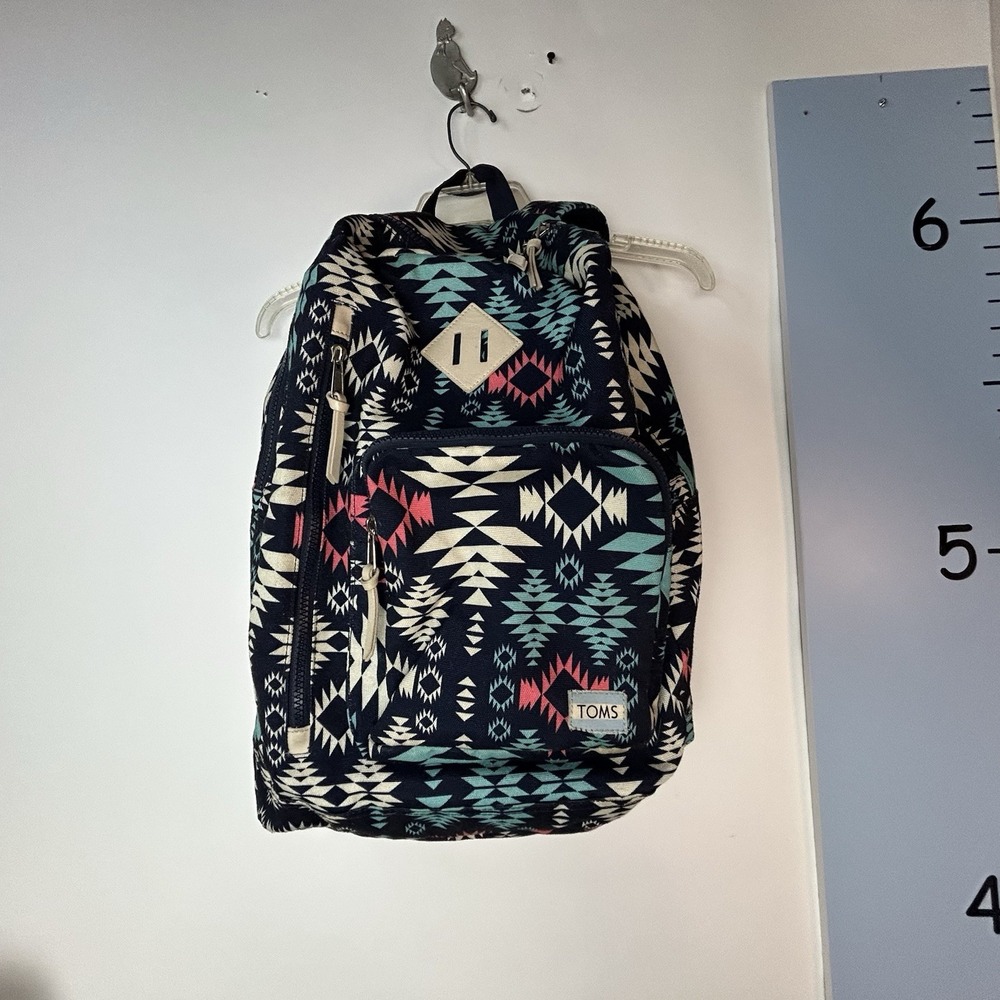 TOMS Stop Bullying Backpack Unisex Multi Color Abstract Art Large‎
